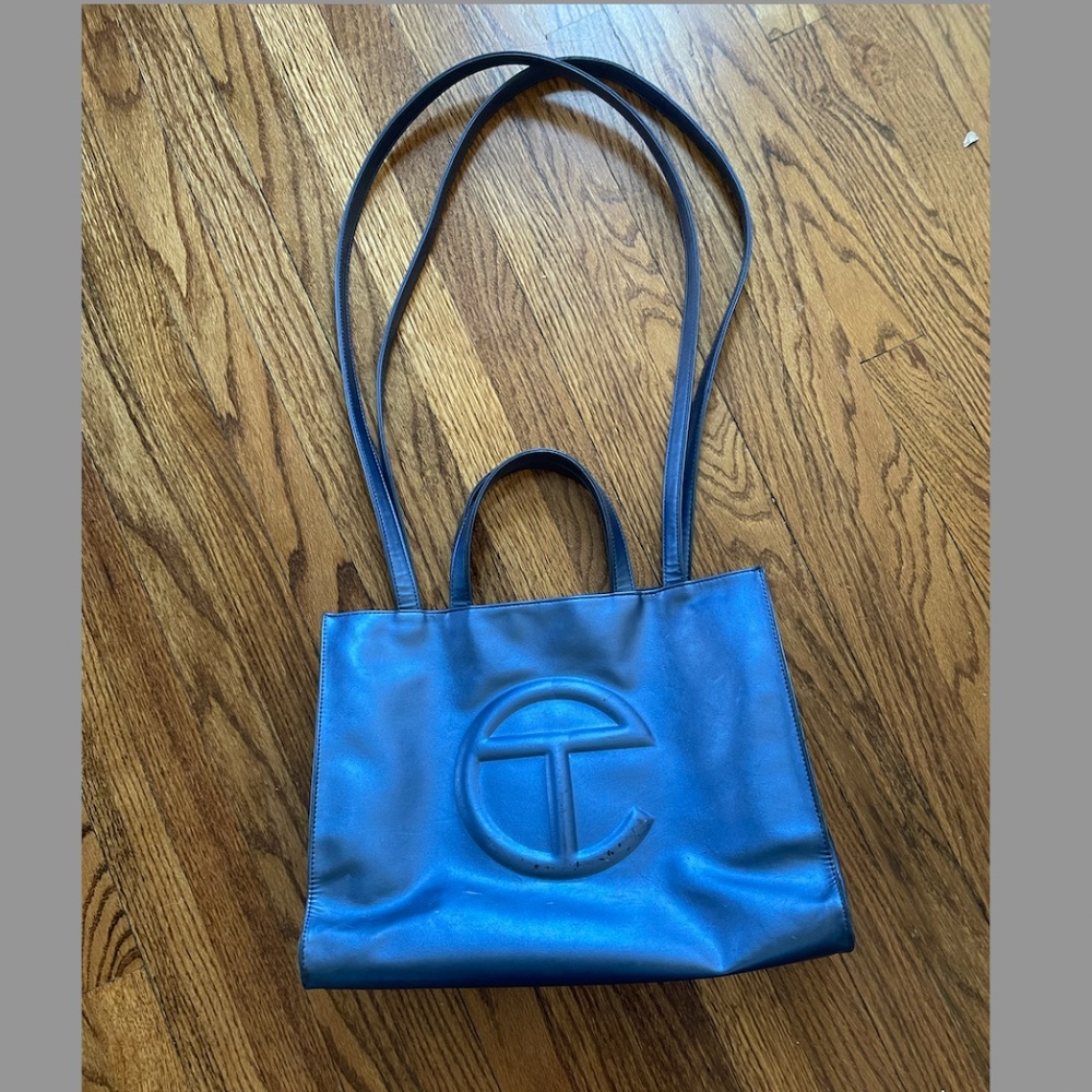 Cobalt blue medium Telfar bag